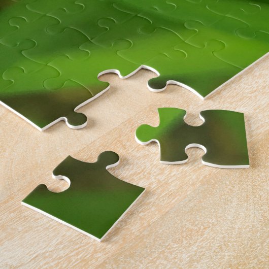 Groene kikker legpuzzel (Zijkant)