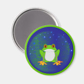 Groene kikker magneet (Voorkant / Achterkant)