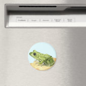 Groene kikker magneet (Insitu (Vaatwasser))