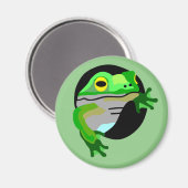 Groene kikker magneet (Voorkant / Achterkant)