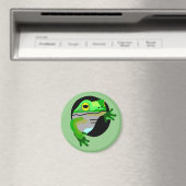 Groene kikker magneet (Insitu (Vaatwasser))