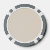 Groene kikker met hoed poker chips (Achterkant)