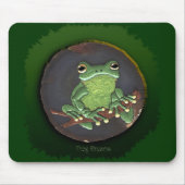 Groene kikker muismat (Voorkant)