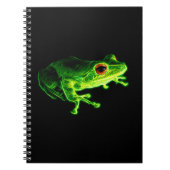 Groene kikker notitieboek (Voorkant)