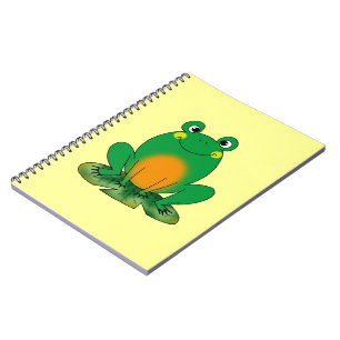 Groene kikker notitieboek