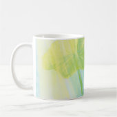 Groene kikker onder Lily Pad Koffiemok (Links)