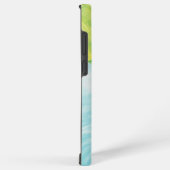 Groene kikker onder Lily Pad Samsung Galaxy Hoesje (Rechterkant)