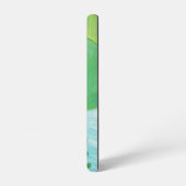 Groene kikker onder Lily Pad Samsung Galaxy Hoesje (Linkerkant)