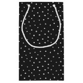 Groene kikker op pin-Stippen Klein Cadeauzakje (Achterkant)