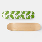 Groene kikker persoonlijk skateboard (Horizontaal)