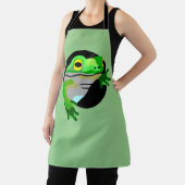 Groene kikker schort (Insitu)