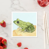 Groene kikker servet (Insitu)