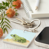 Groene kikker sleutelhanger (Voorkant Rechts)