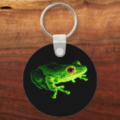 Groene kikker sleutelhanger (Voorkant)