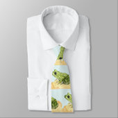 Groene kikker stropdas (Gebonden)