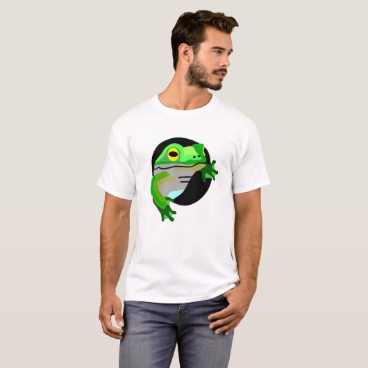 Groene kikker t-shirt (Voorkant volledig)