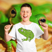 Groene kikker t-shirt