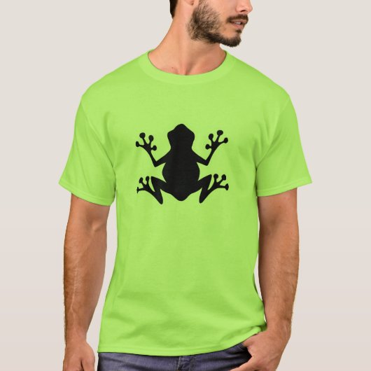 Groene kikker t-shirt (Voorkant)