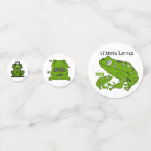 Groene Kikker Tafelconfetti Confetti (Voorkanten)