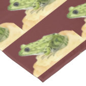 Groene kikker tafelkleed (Gekanteld)