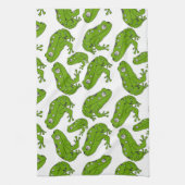 Groene kikker theedoek (Verticaal)