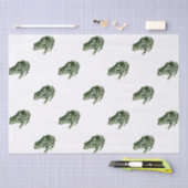 Groene kikker tissuepapier (Craft)