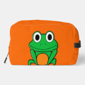 Groene kikker toilettasje (Achterkant)