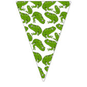 Groene kikker vlaggetjes (Eerste vlag)