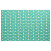 Groene kikker waterverf kunstnaam stof (Yard (91,4 cm))