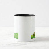 Groene kikkers met verlof mok (Midden)