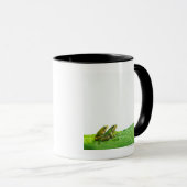 Groene kikkers met verlof mok (Voorkant rechts)