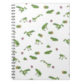 Groene kikkers notitieboek (Voorkant)