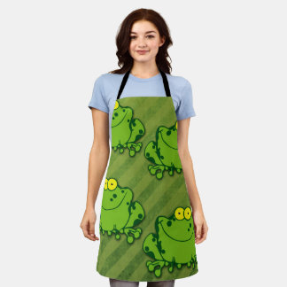 Groene Kikkers Schort
