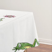 Groene kikkers tafelkleed (Voorbeeld)