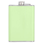 Groene kikkervis-Cartoon Heupfles (Achterkant)