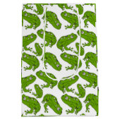 Groene kikkervis-Cartoon Medium Cadeauzakje (Achterkant)