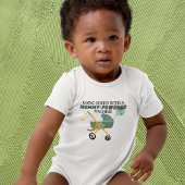 Groene kinderwagen - Mama-Powered Baby Bodysuit