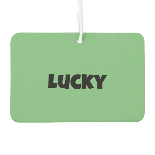 Groene kip luchtverfrisser (Achterkant)