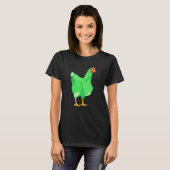 Groene Kip T-shirt (Voorkant volledig)