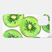Groene Kiwi Fruit Waterverf Set Case-Mate iPhone Case (Achterkant (horizontaal))