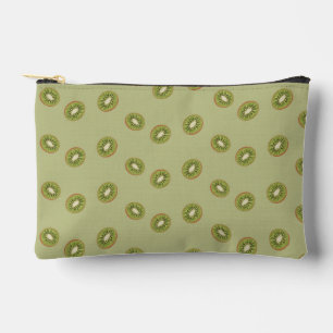 Groene kiwi fruitig gepatterd etui