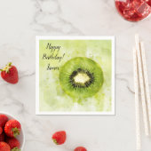 Groene Kiwi Papieren Servet (Insitu)