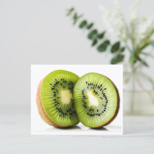 Groene kiwi-vruchten briefkaart