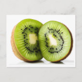Groene kiwi-vruchten briefkaart (Voorkant)