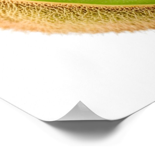 Groene kiwi-vruchten poster (Hoek)