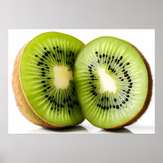 Groene kiwi-vruchten poster (Voorkant)