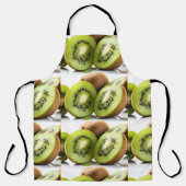 Groene kiwi-vruchten schort (Voorkant)