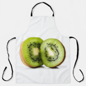 Groene kiwi-vruchten schort (Voorkant)