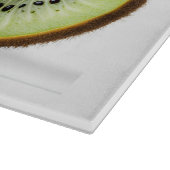 Groene kiwi-vruchten snijplank (Hoek)