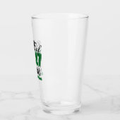 Groene klas van 2027 senioren Custom High School Glas (Links)